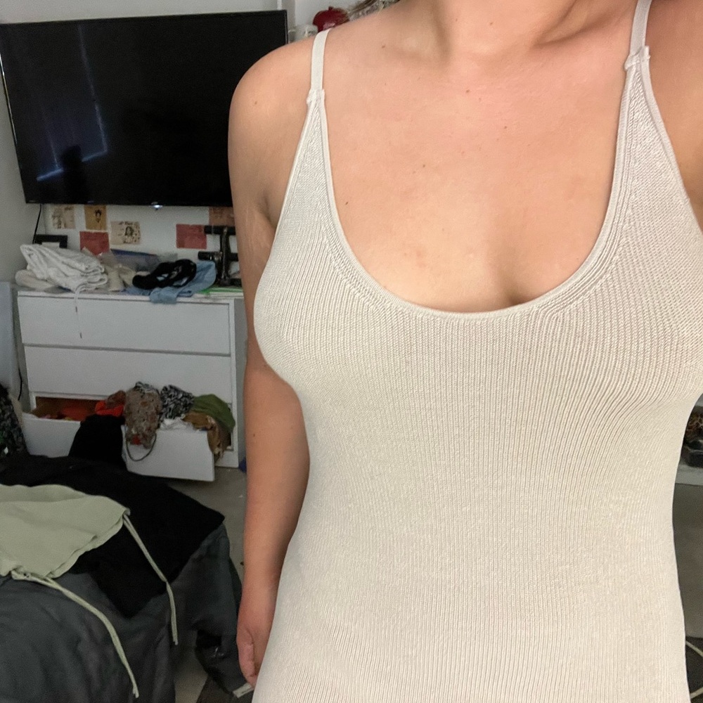 Summer Long Knit MIDI Dress